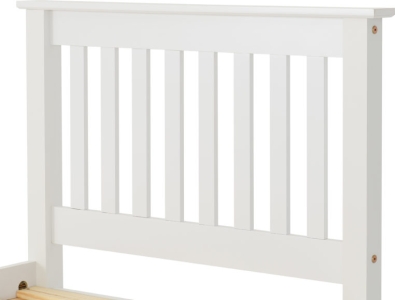 Image: 6951 - Monaco Single Bed High - White